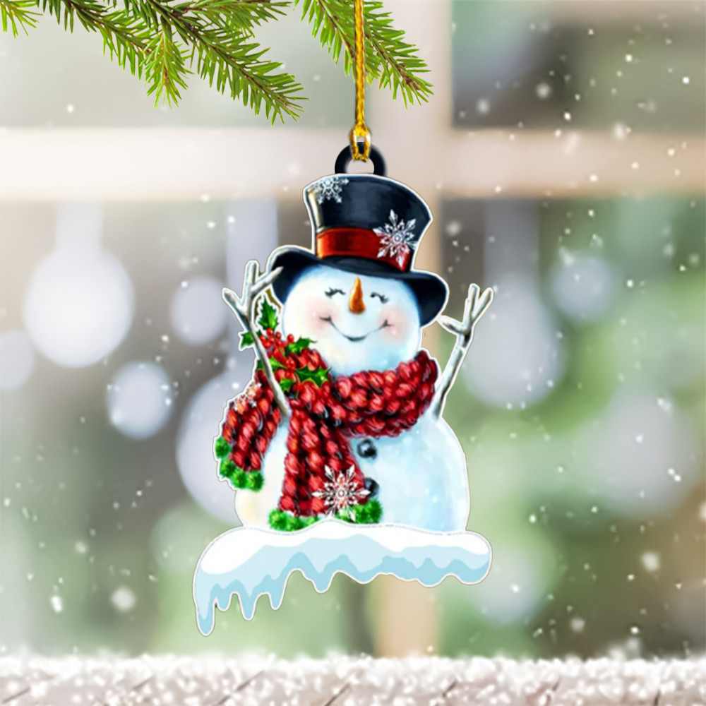 Snowman Ornament Snowman Christmas Tree Ornaments Best Gifts For 2024