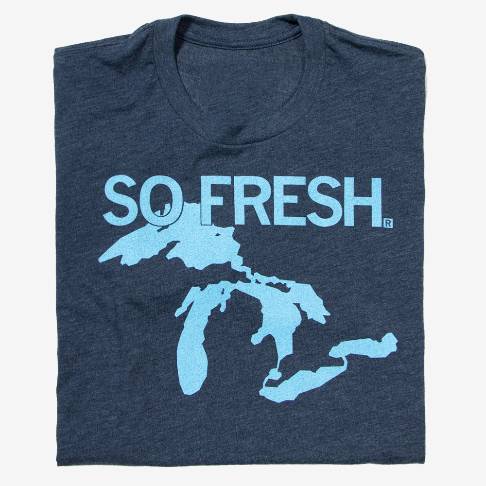 So Fresh Great Lakes T-Shirt Trendy Clothes Unique Presents For Gilfriend