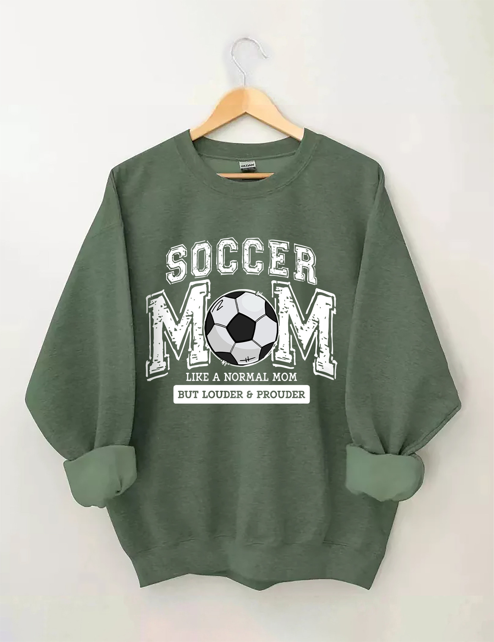 Soccer Mom Sweatshirt Sport Themed Funny Clothing Unique Gifts For Soccer Lovers