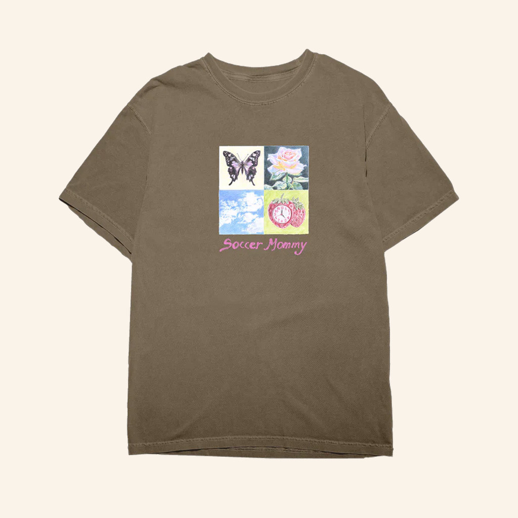 Soccer Mommy Merch Grid T-Shirt Christmas Gifts For Sister