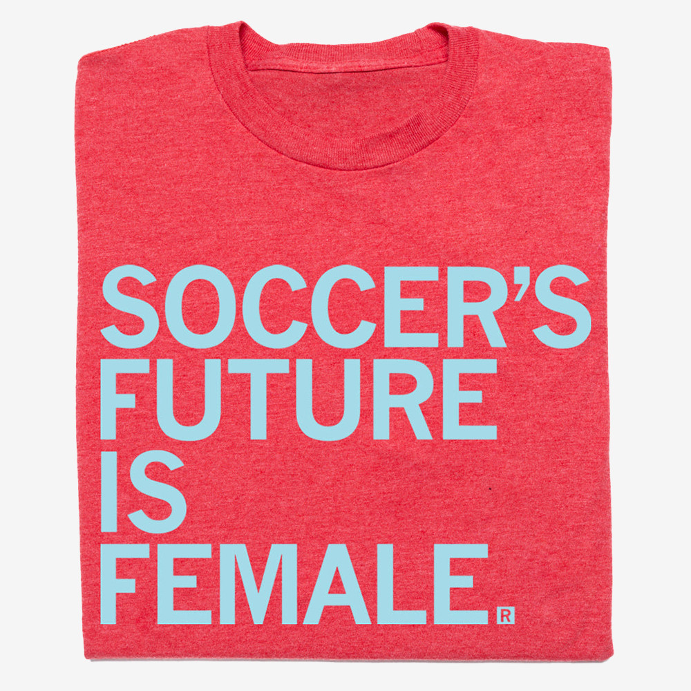 Soccers Future Is Female T-Shirt Funny Clothes Sarcastic Gift Ideas