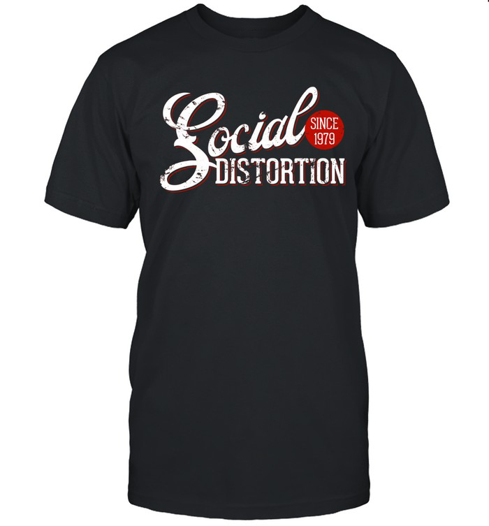 Social Distortion Since 1979 T-Shirt Social Distortion Tee Music Fan Gift