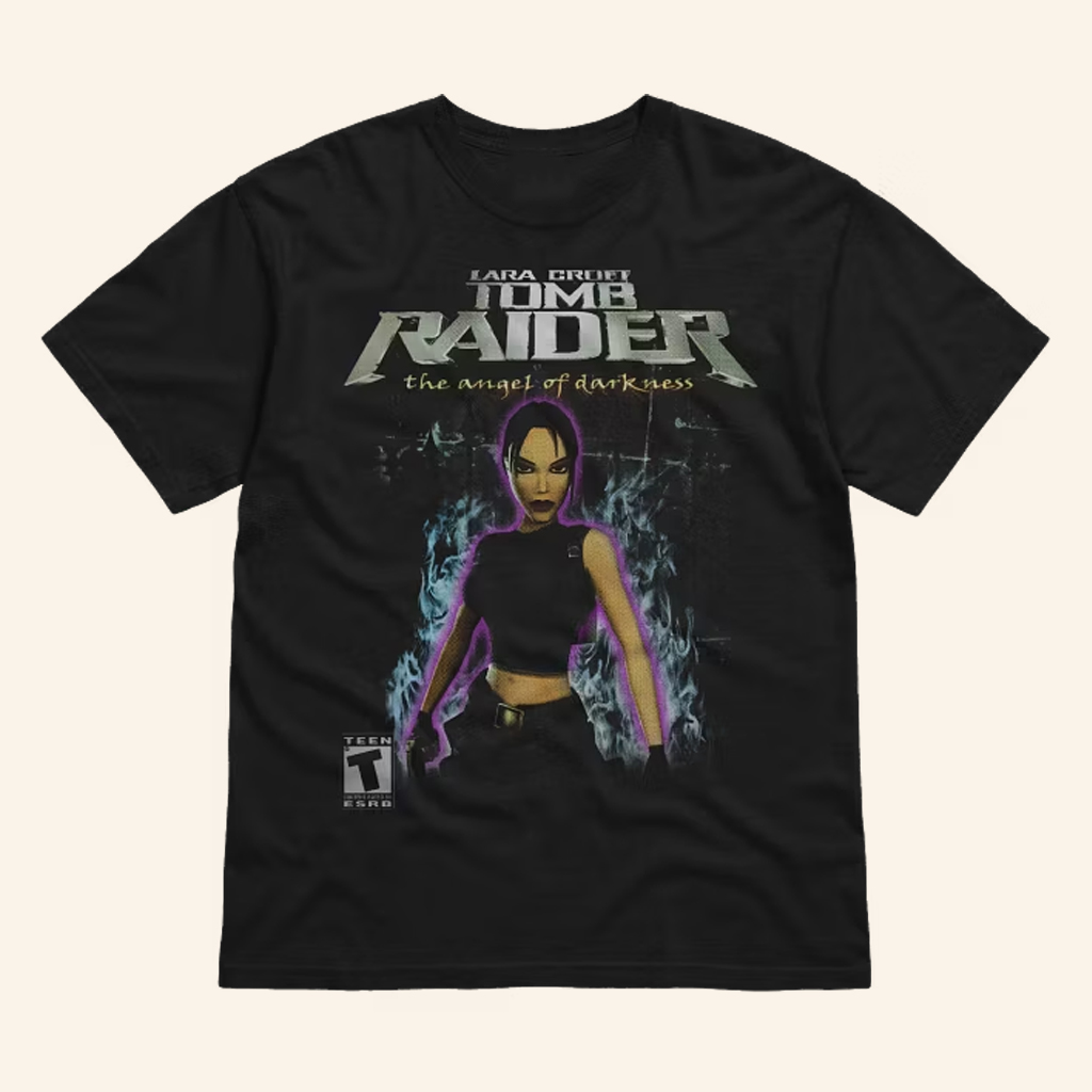 Socpens Merch Tomb Raider Angel Of Darkness T-Shirt Birthday Presents For Him Socpens Merch Tomb Raider Angel Of Darkness T-Shirt Birthday Presents For Him