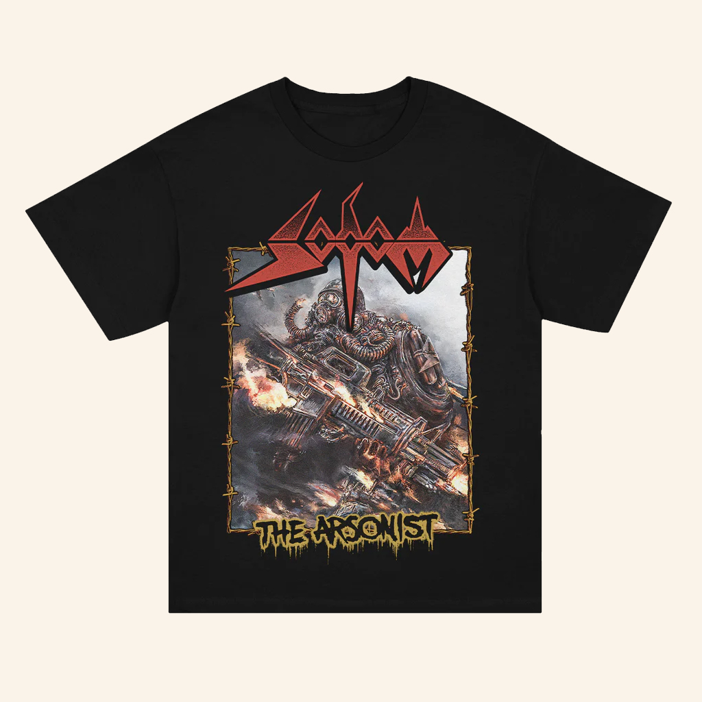 Sodom Band Merch The Arsonist T-Shirt Birthday Gifts For Music Lovers