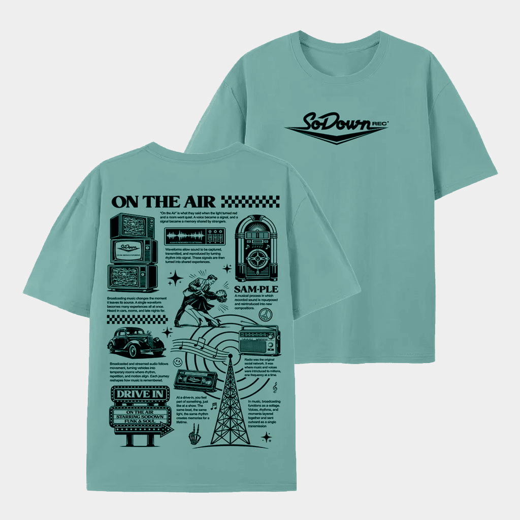 Sodown Merch On The Air T-Shirt Birthday Gift Ideas For Husband