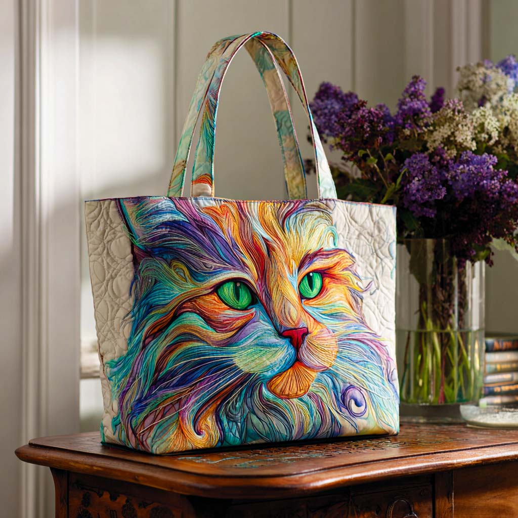 Soft Paws Quilted Tote Bag Autumn Inspired Gifts