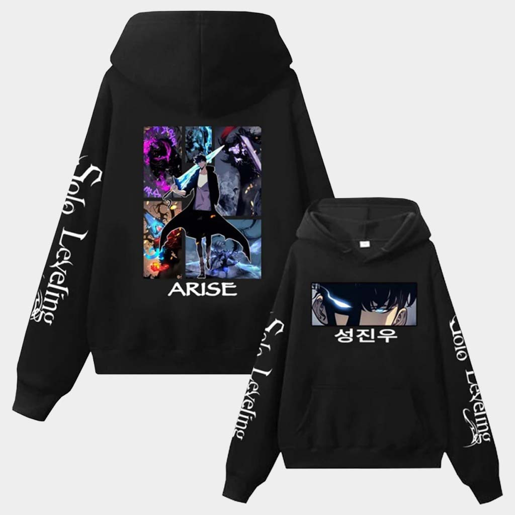 Solo Leveling Merch Solo Leveling Hoodie Arise Hoodie Birthday Ideas For Son