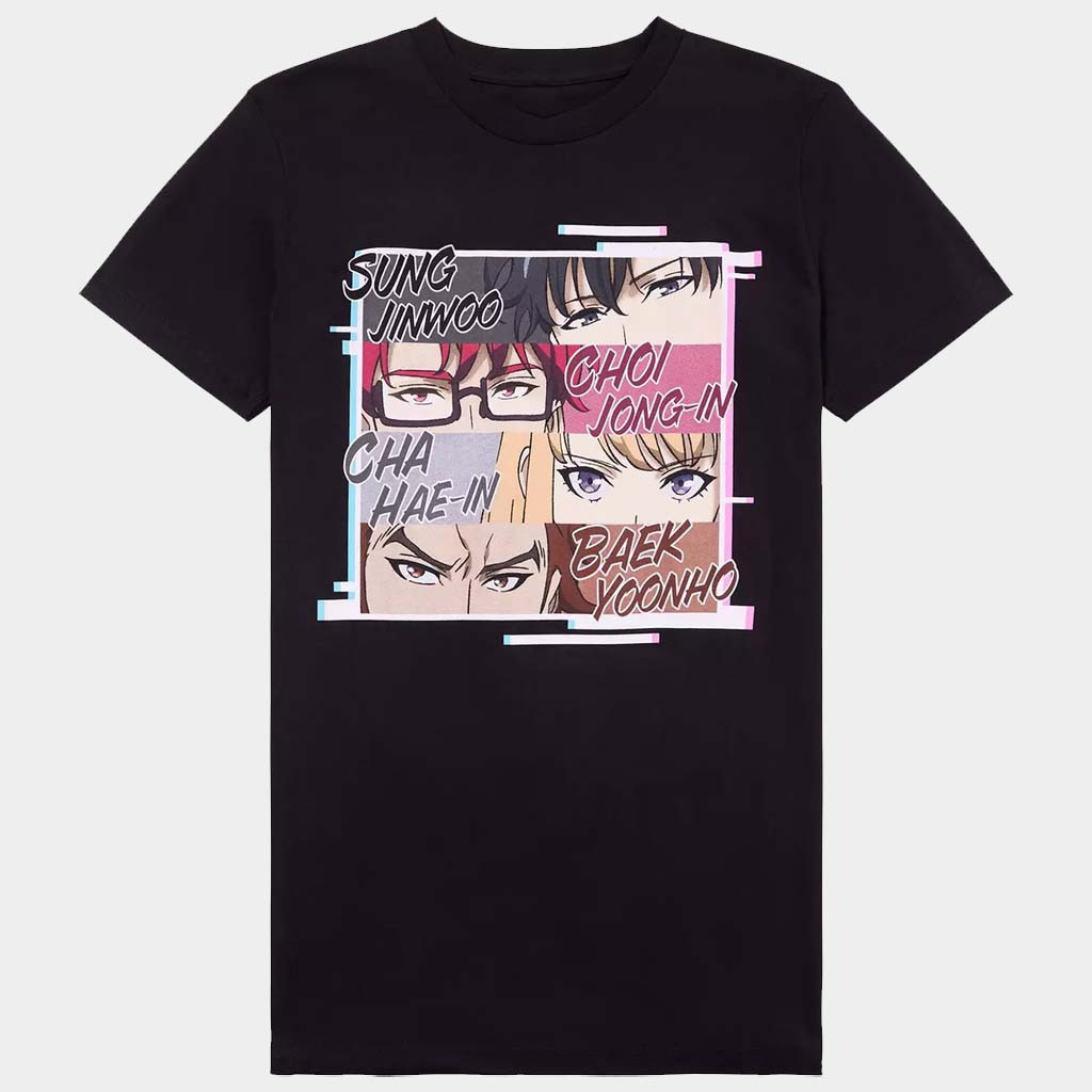 Solo Leveling Merch Solo Leveling S Rank Eyes T-Shirt Gift Ideas For Husband