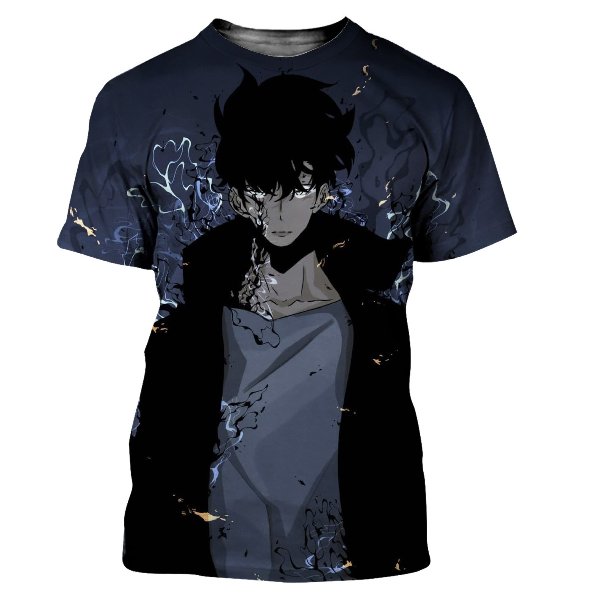 Solo Leveling Shirt Aesthetic Sung Jin Woo T-Shirt Merch Gifts For Solo Leveling Lovers