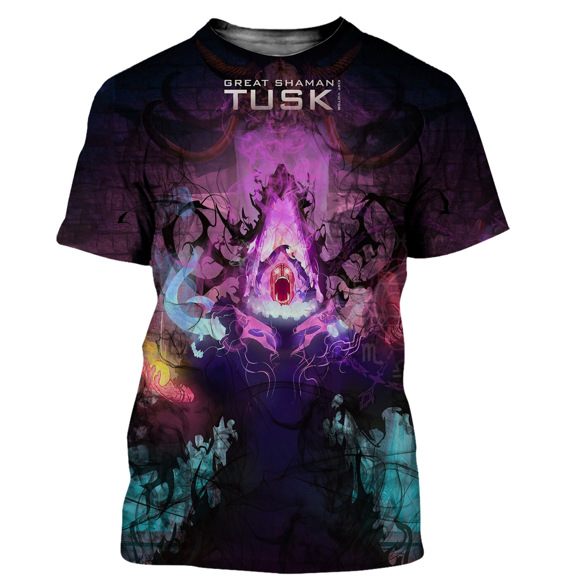 Solo Leveling Shirt Great Shaman Shadow Tusk T-Shirt Solo Leveling Official Merch