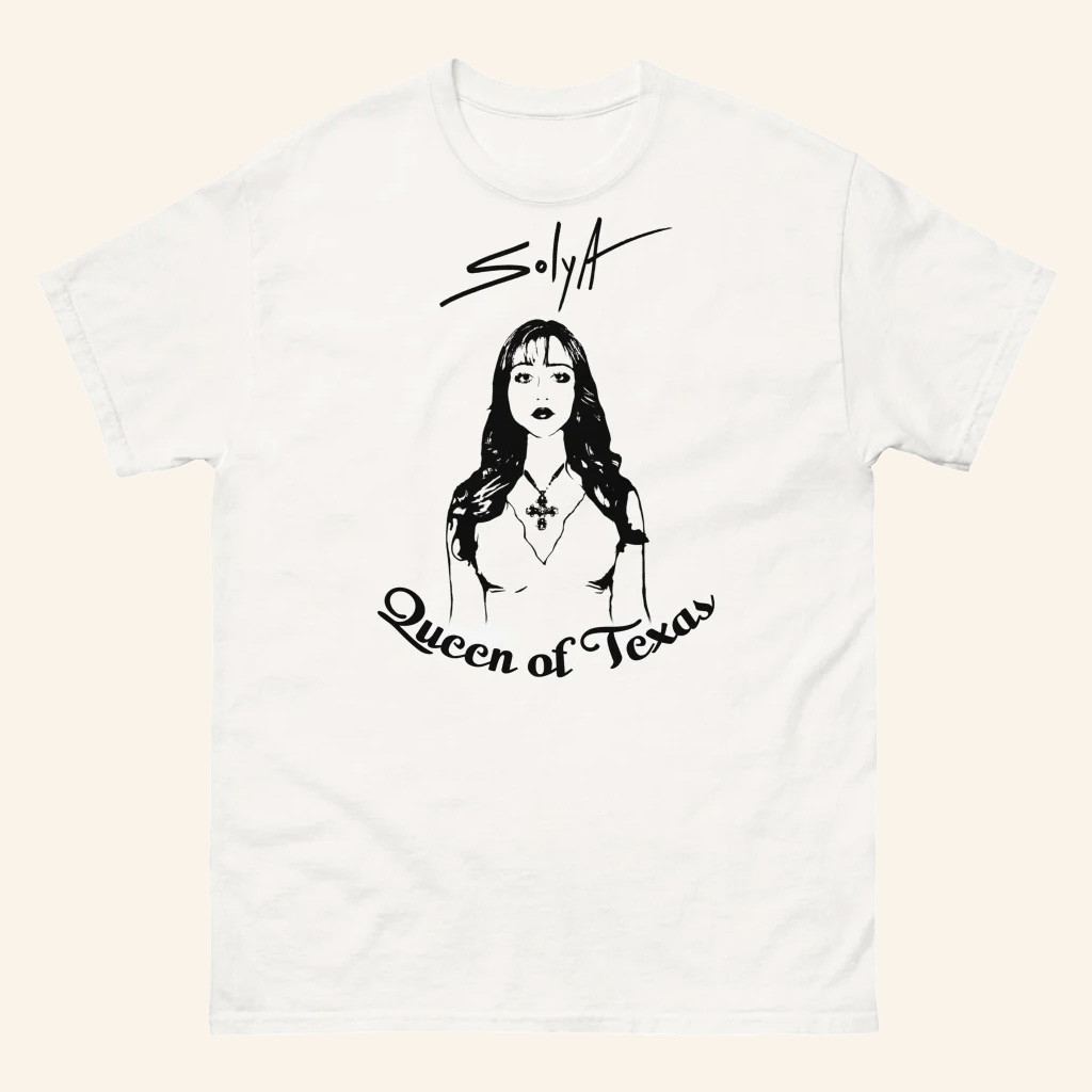 Solya Music Merch Queen Of Texas T-Shirt Unique Gifts For Music Lovers