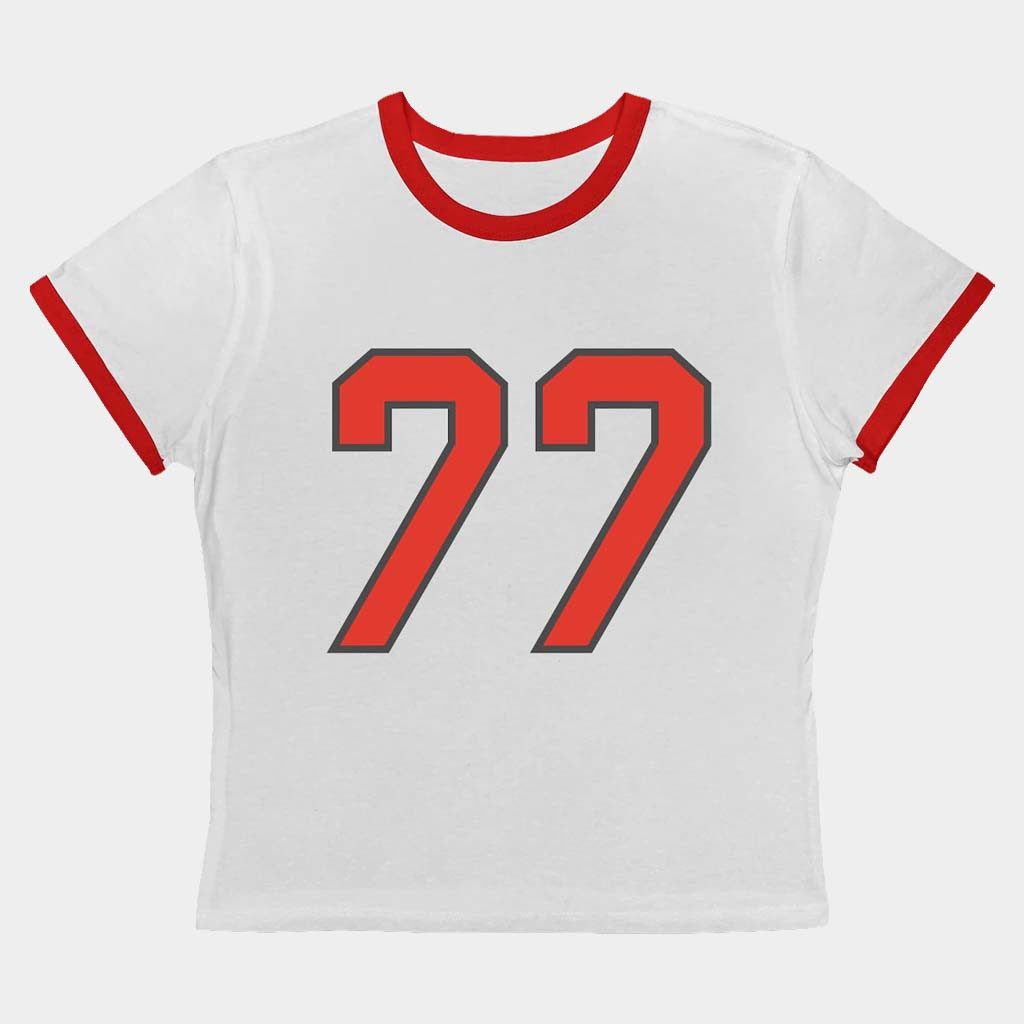 Sombr Merch I Barely Know Her Sombr 77 Ringer Tee Birthday Present For Sister