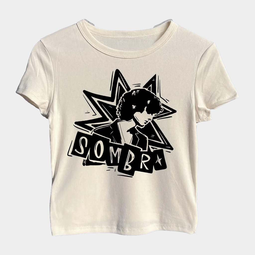 Sombr Merch Sombr Undressed Inspired Graphic Cropped T-Shirt Undressed Back To Friends Shirt Sombr Merch Sombr Undressed Inspired Graphic Cropped T-Shirt Undressed Back To Friends Shirt