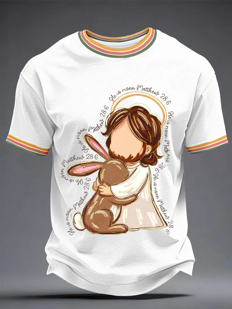 Some Bunny Loves Jesus T-Shirt Christian Easter Bunny Faith Best Gift Ideas Today