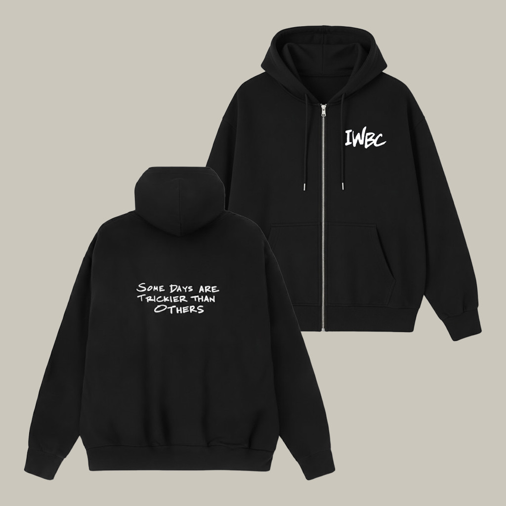 Some Days Are Trickier Than Others Zip Hoodie IWBC Clothing Cool Gift For Boyfriend