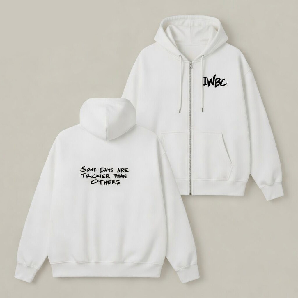 Some Days Are Trickier Than Others Zip Hoodie IWBC Hooded Sweatshirt Present For Him