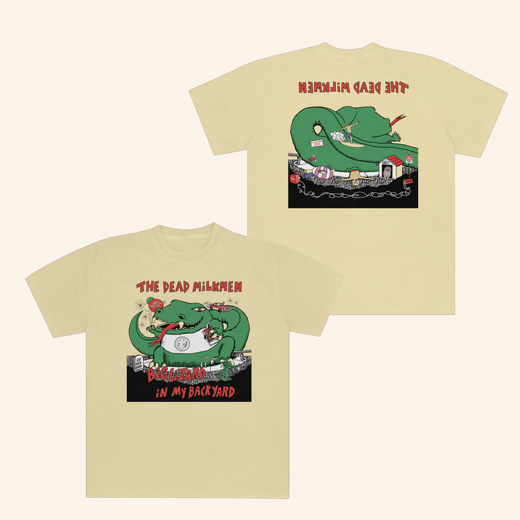 Some Merch Dead Milkmen Big Lizard 40Th Anniversary T-Shirt Present For Friends
