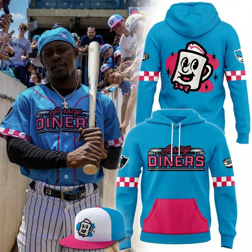 Somerset Patriots x Diners 2025 Special Hoodie Baseball Team Gift Ideas
