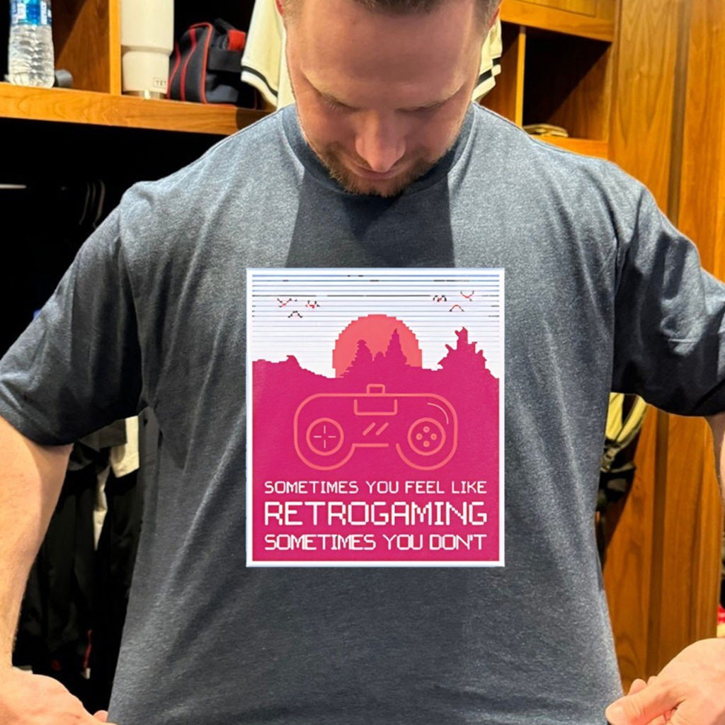 Sometimes You Feel Like Retro Gaming Sometimes You Don't Shirt Gifts For Him