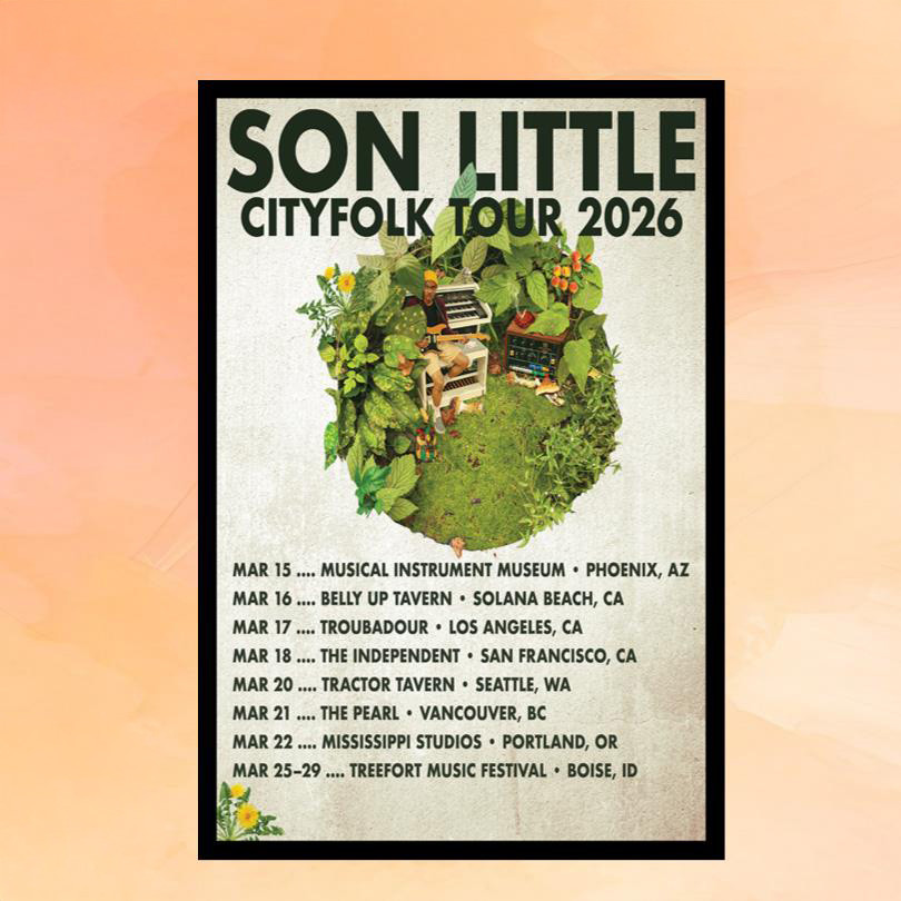 Son Little Merch Cityfolk Tour 2026 Poster Wall Art Decor Gifts For Music Fans
