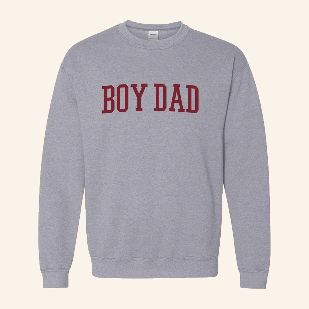 Son Of A Boy Dad Merch Boy Dad Crewneck Sweatshirt Birthday Gift For Husband Son Of A Boy Dad Merch Boy Dad Crewneck Sweatshirt Birthday Gift For Husband