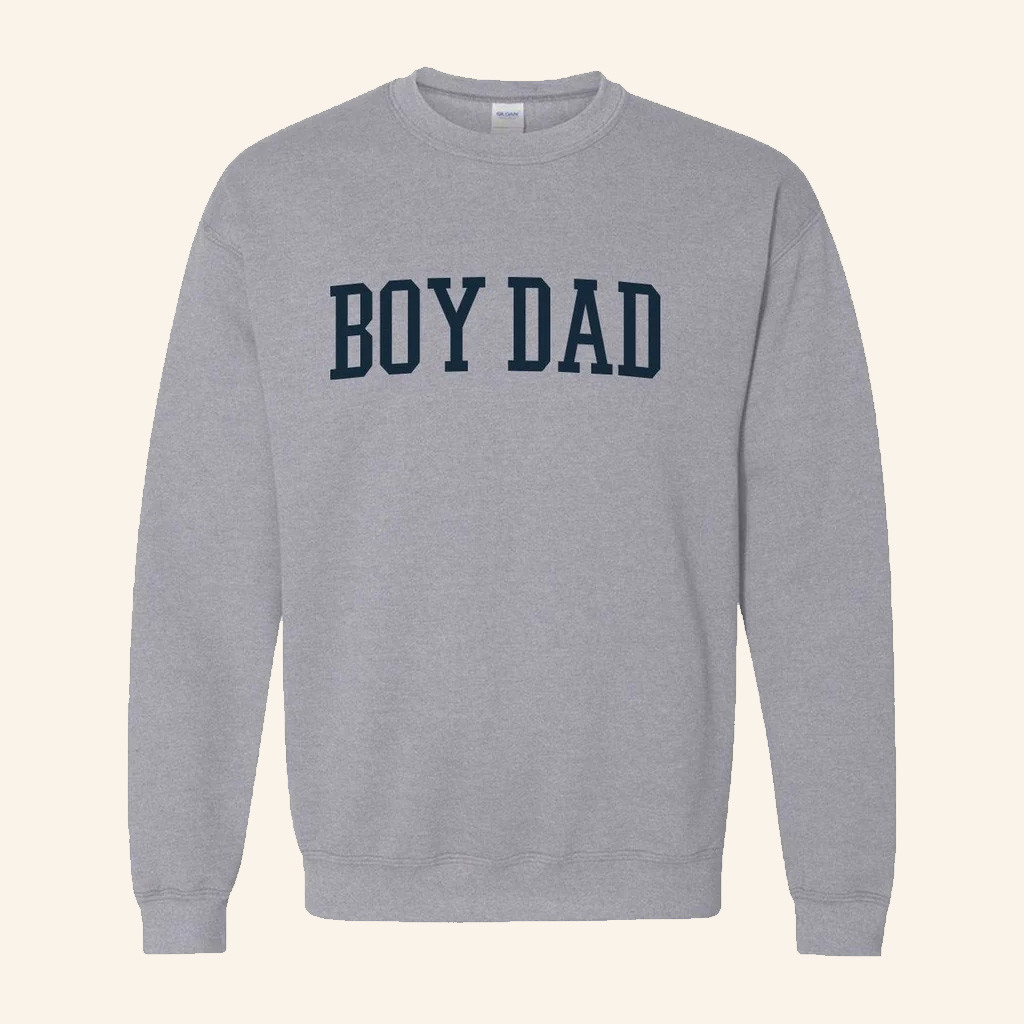 Son Of A Boy Dad Merch Boy Dad Crewneck Sweatshirt Gifts For Podcast Fans Son Of A Boy Dad Merch Boy Dad Crewneck Sweatshirt Gifts For Podcast Fans