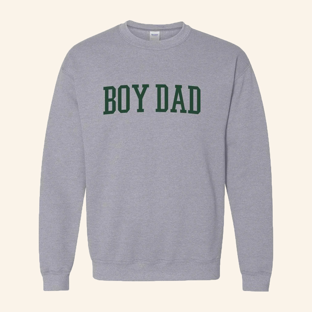 Son Of A Boy Dad Merch Boy Dad Crewneck Sweatshirt Present For Husband Son Of A Boy Dad Merch Boy Dad Crewneck Sweatshirt Present For Husband