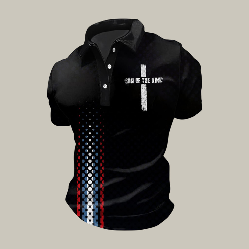 Son Of The King Faith Polo Shirt Faith Over Fear Shirt Present For Christians