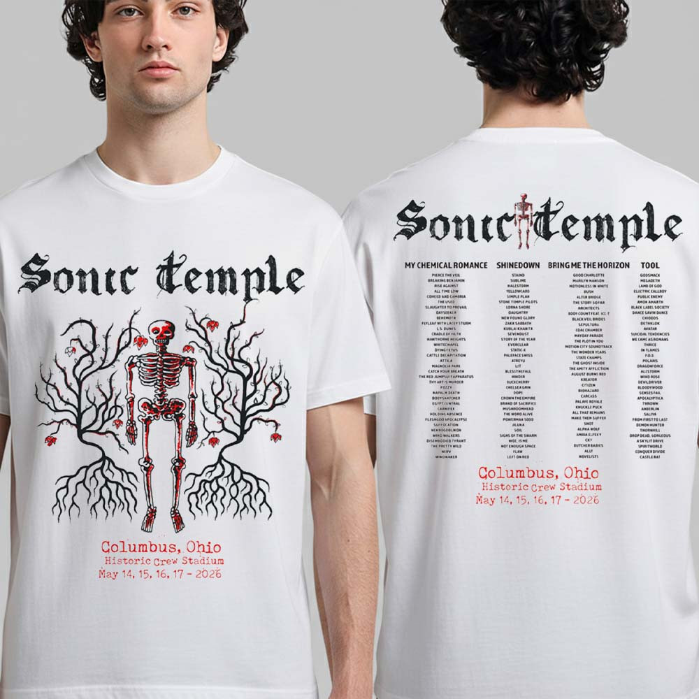 Sonic Temple 2026 Festival T-Shirt Music Concert Shirt Present For Father's Day