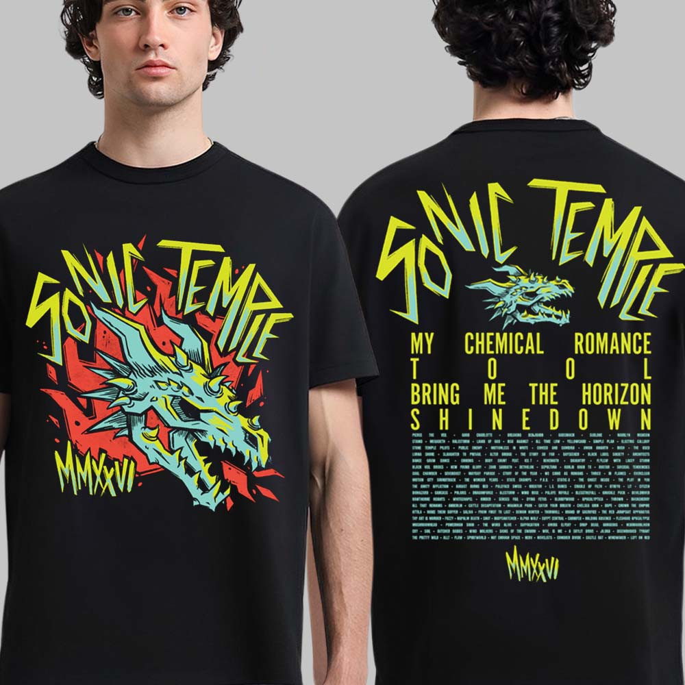 Sonic Temple 2026 Festival T-Shirt Music Fan Apparel Best Present For Friends