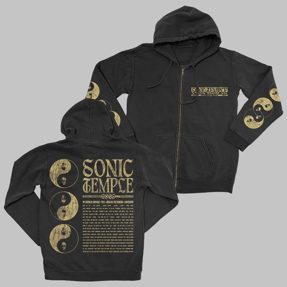 Sonic Temple 2026 Festival Zip Hoodie Music Fan Apparel Father's Day Gift For Music Lovers