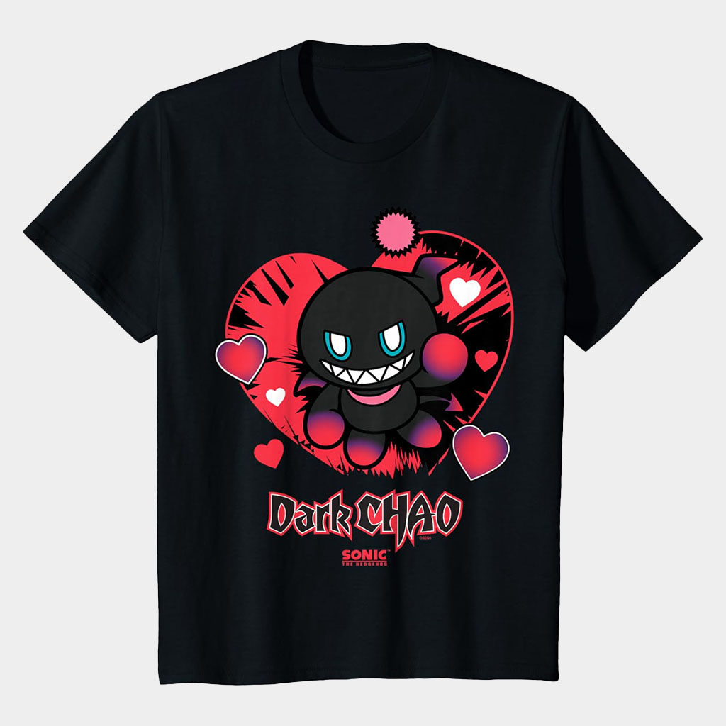 Sonic The Hedgehog Dark Chao Valentine's Day T-Shirt Sonic The Hedgehog Merch Gifts For Him