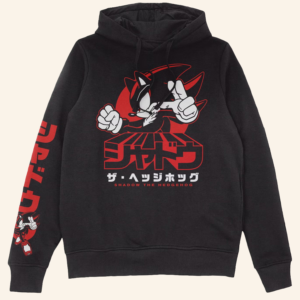 Sonic The Hedgehog Merch Shadow Attack Hoodie Birthday Gifts For Boyfriend