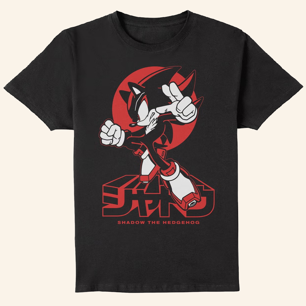 Sonic The Hedgehog Merch Shadow The Hedgehog T-Shirt Sonic Merch Gifts For Him