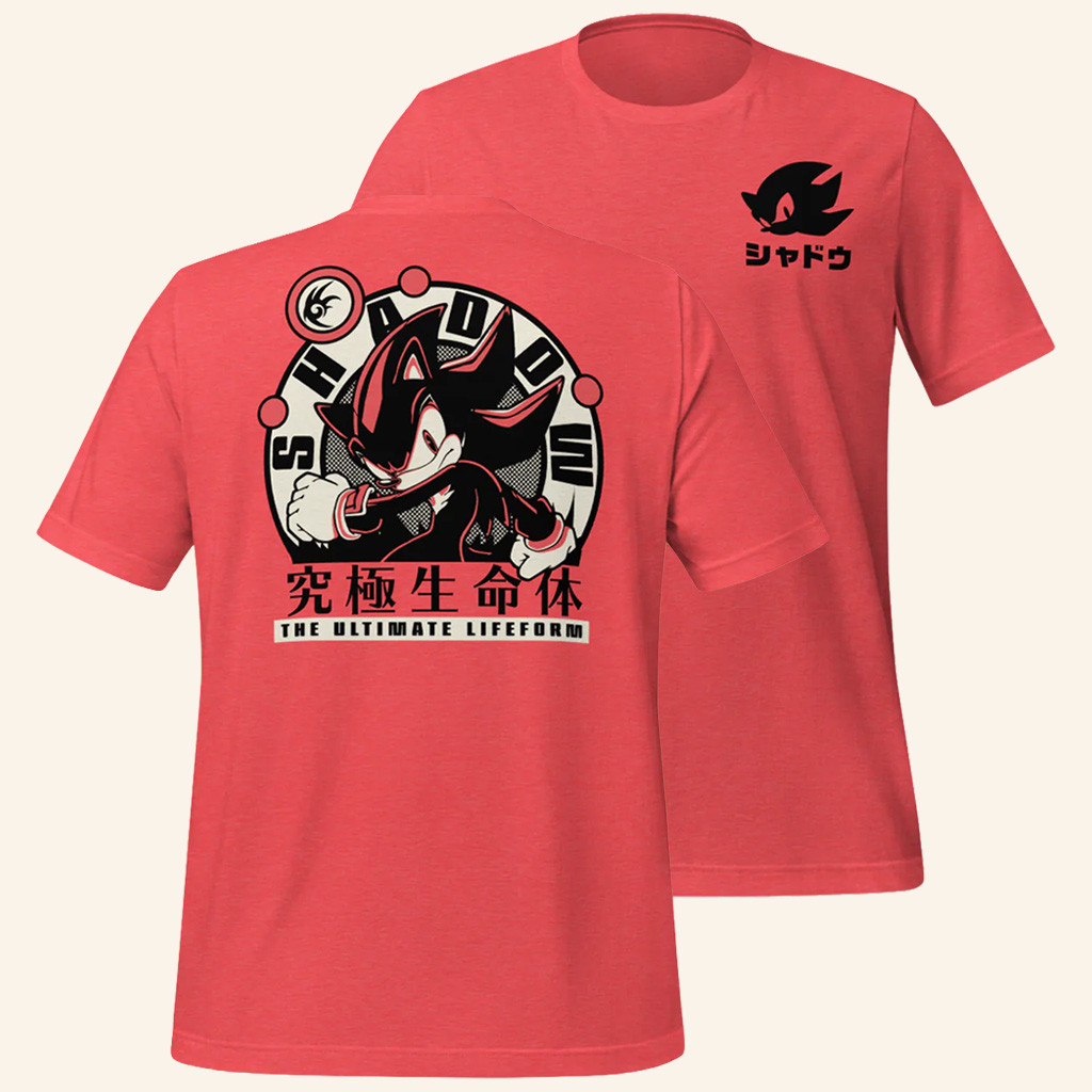 Sonic The Hedgehog Merch Shadow The Ultimate Lifeform T-Shirt Birthday Gifts For Husband