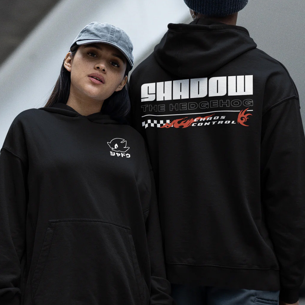 Sonic The Hedgehog Merch Shadow Ultimate Power Hoodie Unique Gifts For Friends