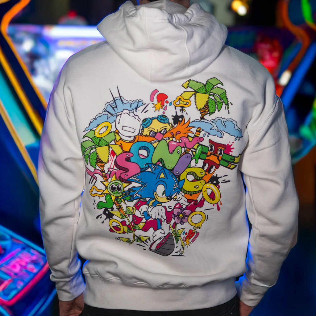 Sonic The Hedgehog Merch Sonic Ring Drip Hoodie Best Gifts For Husband Sonic The Hedgehog Merch Sonic Ring Drip Hoodie Best Gifts For Husband