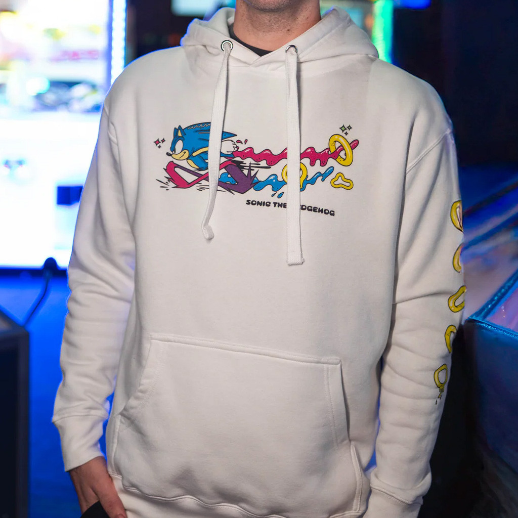 Sonic The Hedgehog Merch Sonic Ring Drip Hoodie Best Gifts For Husband Sonic The Hedgehog Merch Sonic Ring Drip Hoodie Best Gifts For Husband