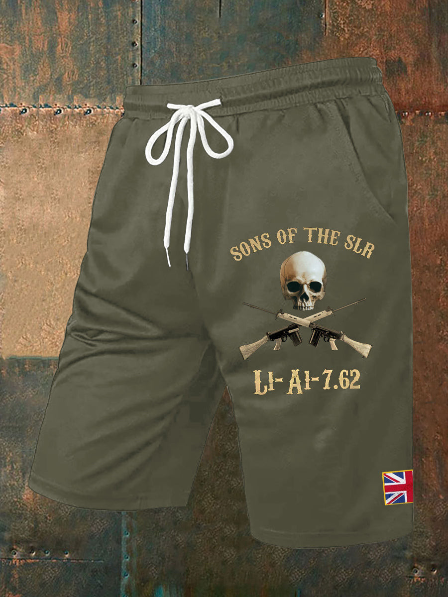 Sons Of The SLR Shorts Men's Patriotic Apparel Gift For Military