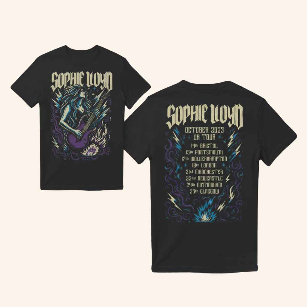 Sophie Guitar Merch Sophie Lloyd October UK Tour 2025 T-Shirt Gifts For Music Lovers Sophie Guitar Merch Sophie Lloyd October UK Tour 2025 T-Shirt Gifts For Music Lovers
