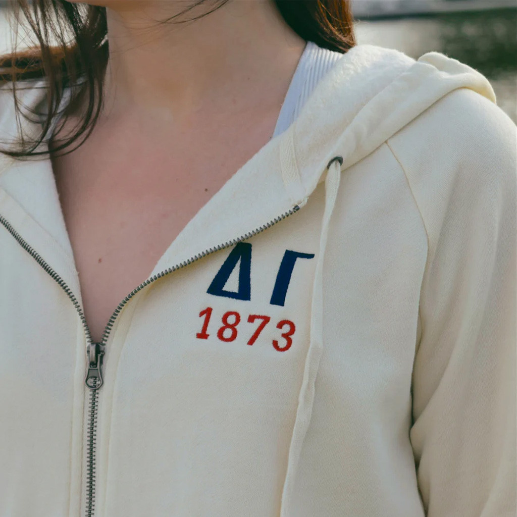 Sorority Merch 1873 Sorority Zip Up Hoodie Birthday Presents For Sister Sorority Merch 1873 Sorority Zip Up Hoodie Birthday Presents For Sister
