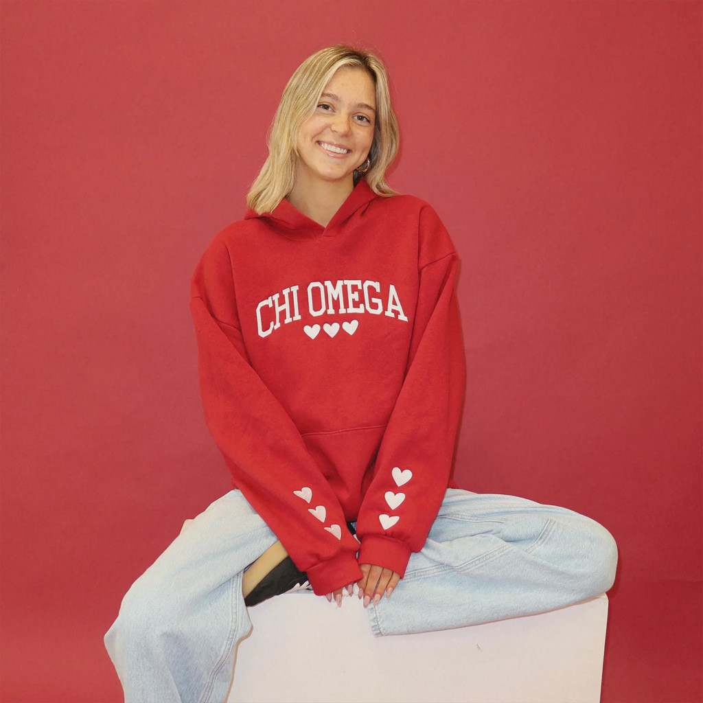 Sorority Merch Chi Omega Sorority Hoodie Birthday Gifts For Sister Sorority Merch Chi Omega Sorority Hoodie Birthday Gifts For Sister