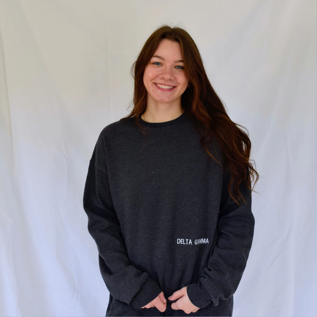 Sorority Merch Delta Gamma Sorority Crewneck Sweatshirt Birthday Gifts For Her