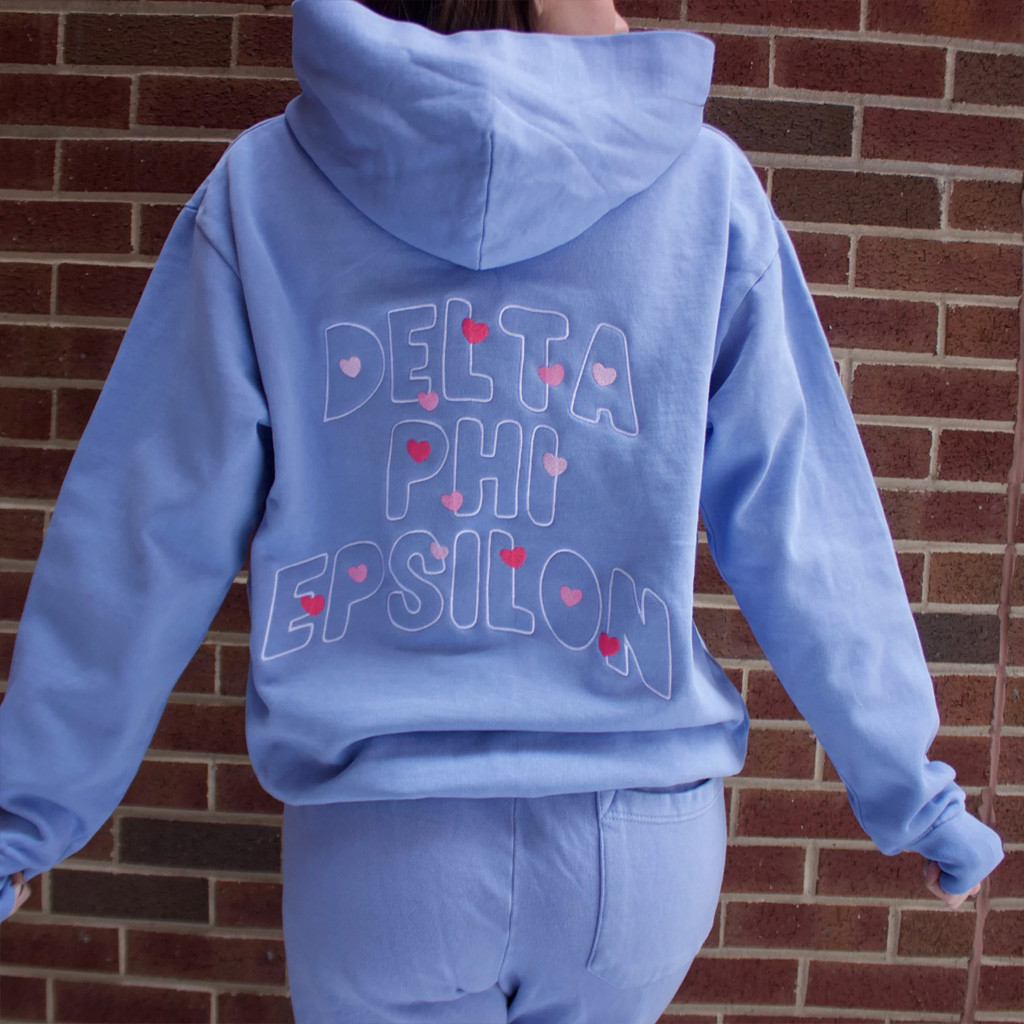 Sorority Merch Delta Phi Epsilon Hoodie Sorority Hoodie Birthday Presents For Her Sorority Merch Delta Phi Epsilon Hoodie Sorority Hoodie Birthday Presents For Her
