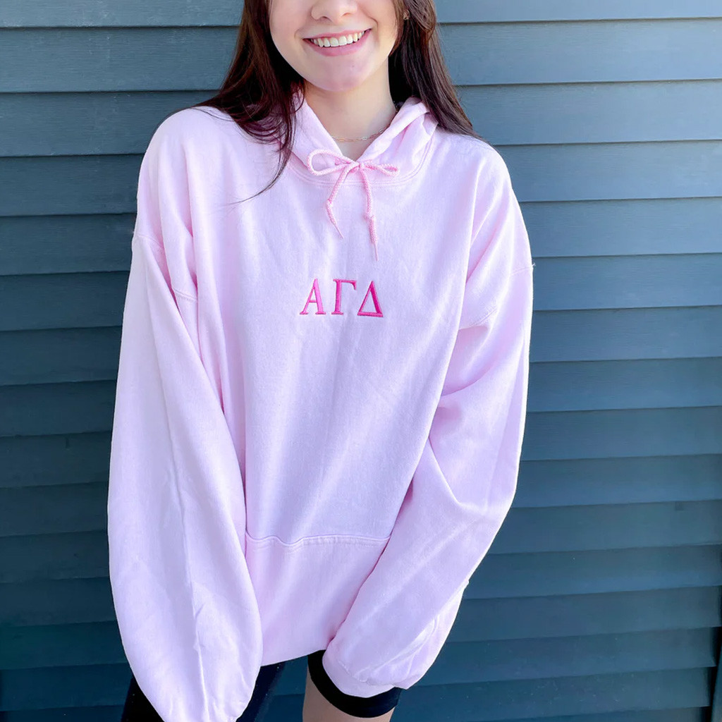 Sorority Merch Embroidered Sorority Hoodie Best Gifts For Friends Sorority Merch Embroidered Sorority Hoodie Best Gifts For Friends