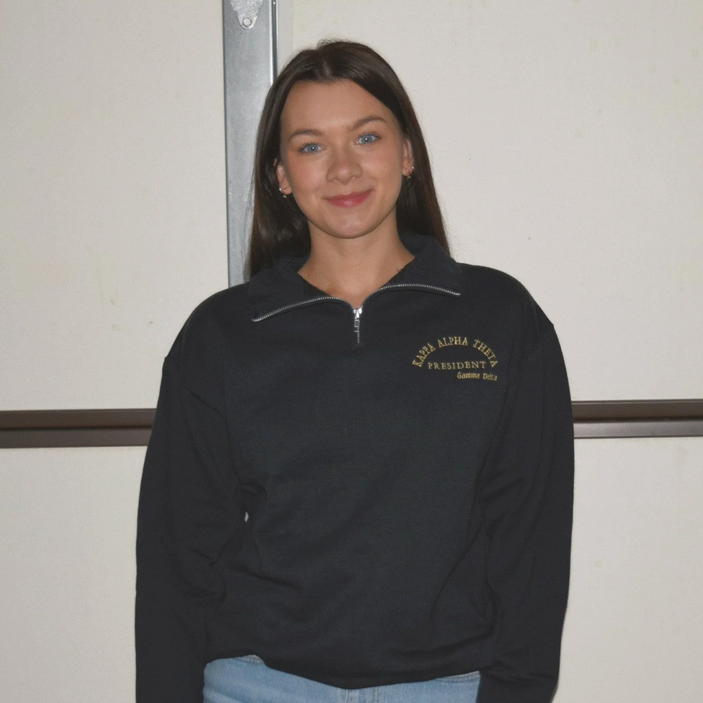 Sorority Merch Executive Board Quarter Zip Sweatshirt Christmas Gifts For Her