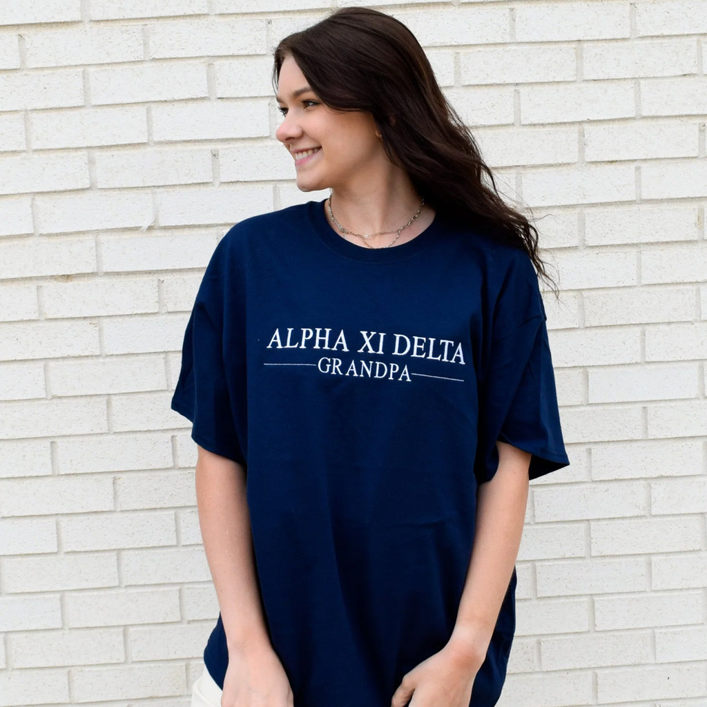 Sorority Merch Family First Sorority Shirt Embroidered Christmas Gifts For Sister