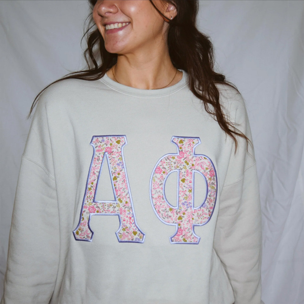 Sorority Merch Flowers Sorority Sweatshirt Christmas Presents For Girlfriend