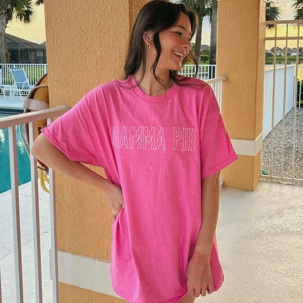 Sorority Merch Gamma Phi T-Shirt Sorority Apparel Birthday Gifts For Her Sorority Merch Gamma Phi T-Shirt Sorority Apparel Birthday Gifts For Her