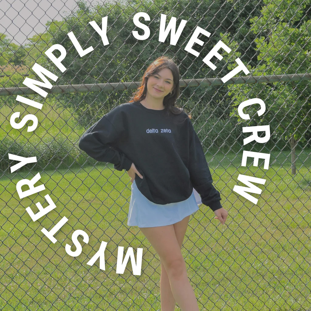 Sorority Merch Mystery Sorority Sweatshirt Embroidered Gifts For Best Friends Sorority Merch Mystery Sorority Sweatshirt Embroidered Gifts For Best Friends